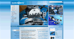 Desktop Screenshot of narexmte.cz
